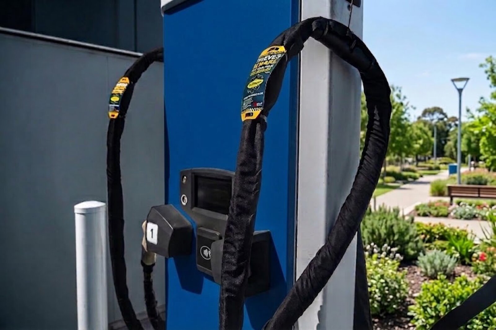 Câble de recharge protégé par une gaine anti-arrachement CableGuard