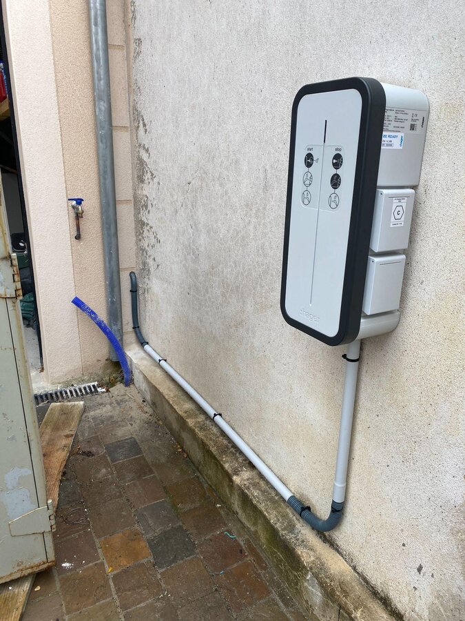 Installation de borne de recharge ADTSI CONNECT