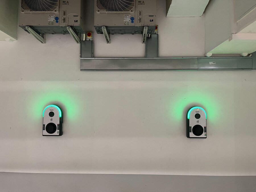 Installation de borne de recharge ADTSI CONNECT